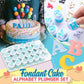Frendorf | Alphabet Fondant Ausstecher mit Druckmechanismus