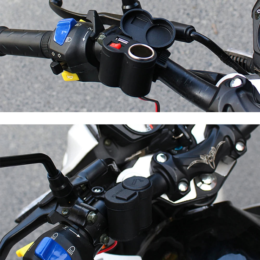 Frendorf | Motorrad wasserdichter Lenker USB Ladegerät