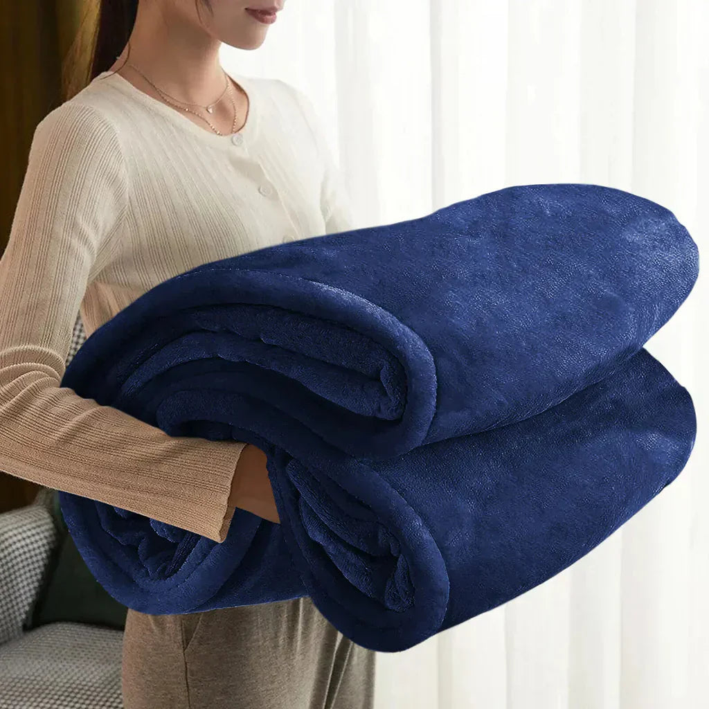 Frendorf | Maxime | Kuschelige Fleece-Decke für alle Jahreszeiten - Extra Weich und Wärmend