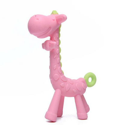 Frendorf | Baby Beißspielzeug Giraffe aus Silikon