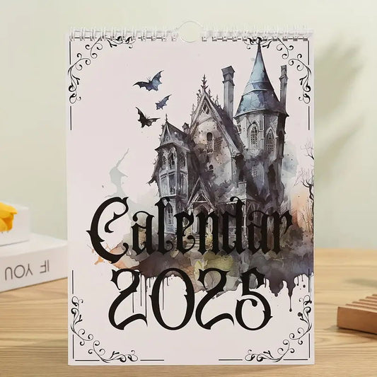 Frendorf | 2025 Vintage Gothic Castle Thema Wandkalender