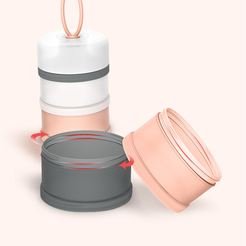 Frendorf | Baby Milchpulver Spender – Tragbarer Snackbehälter & Aufbewahrungsbox