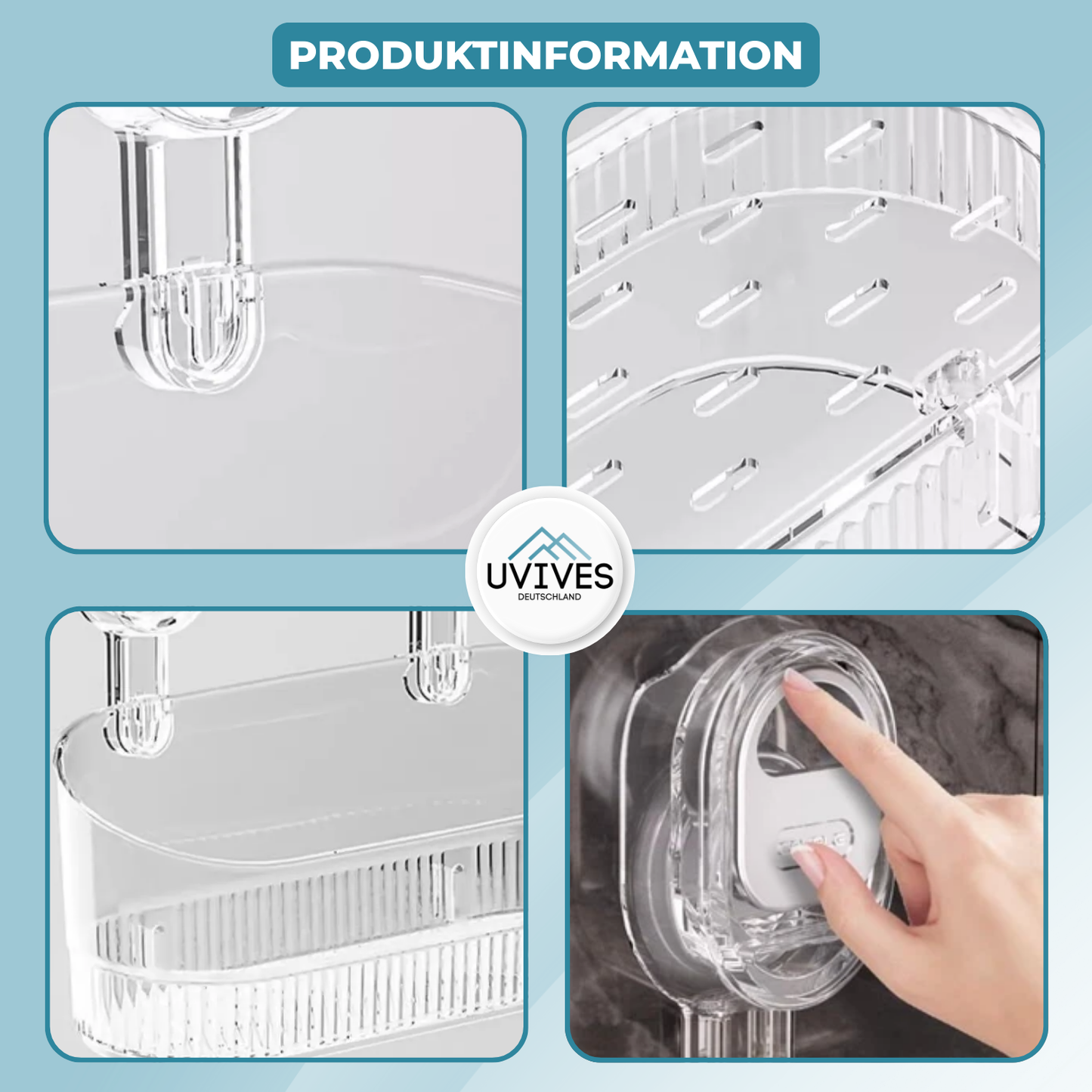 Frendorf | BathRack – Ordnung ohne Bohren & ohne Chaos!