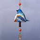 Frendorf | Keramische Vogel Windspiel Liedglocke Garten Hof Hausdekoration