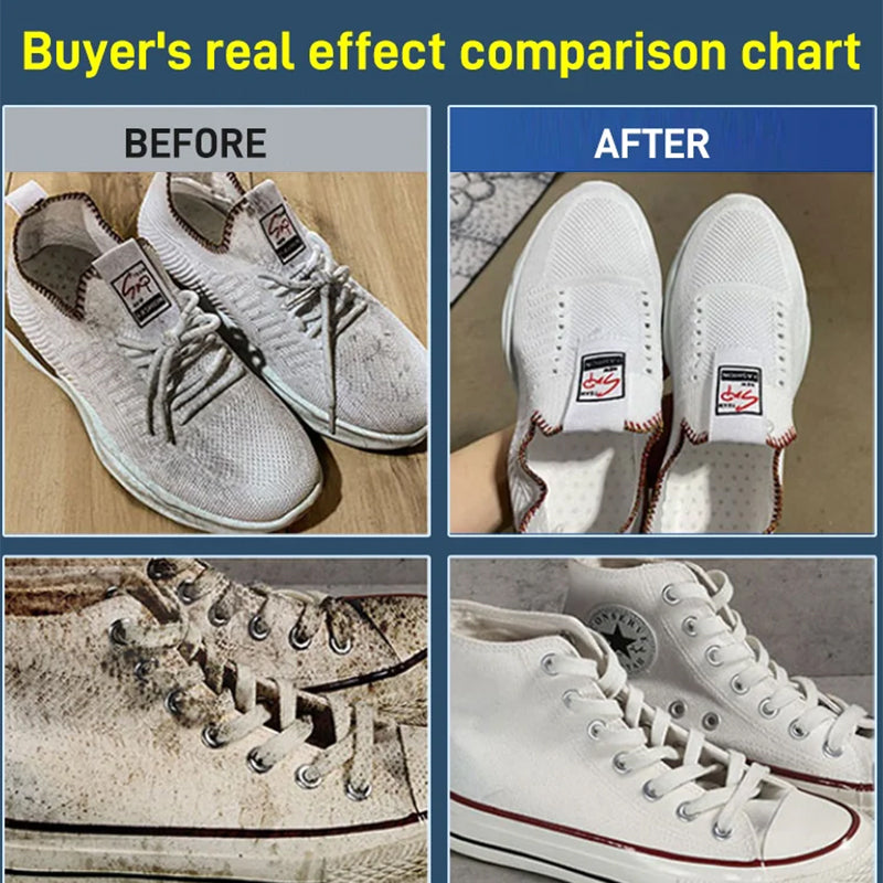 Frendorf | Fett Reinigungscreme für Weiße Schuhe