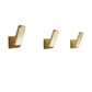 Lauren Golden Brass Kleider Wandhaken