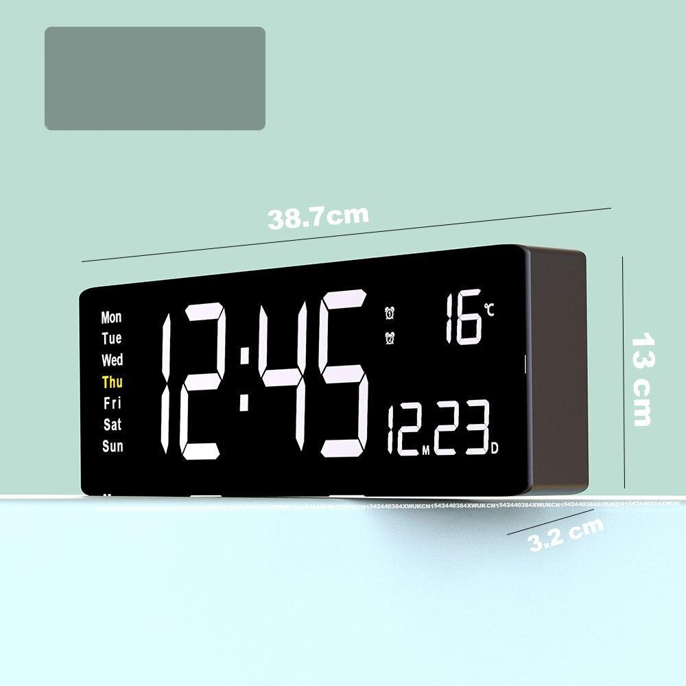 Frendorf | LumiTime Elegante Digitale Uhr – Modernes Design & Beleuchteter Bildschirm