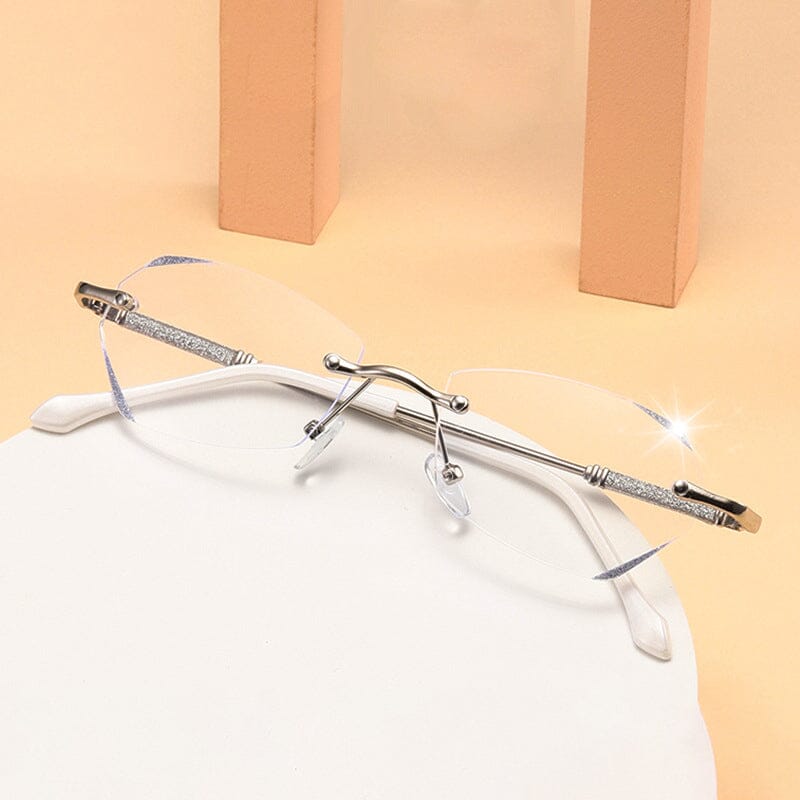 Frendorf | Modische randlose Anti-Blaulicht Lesebrille