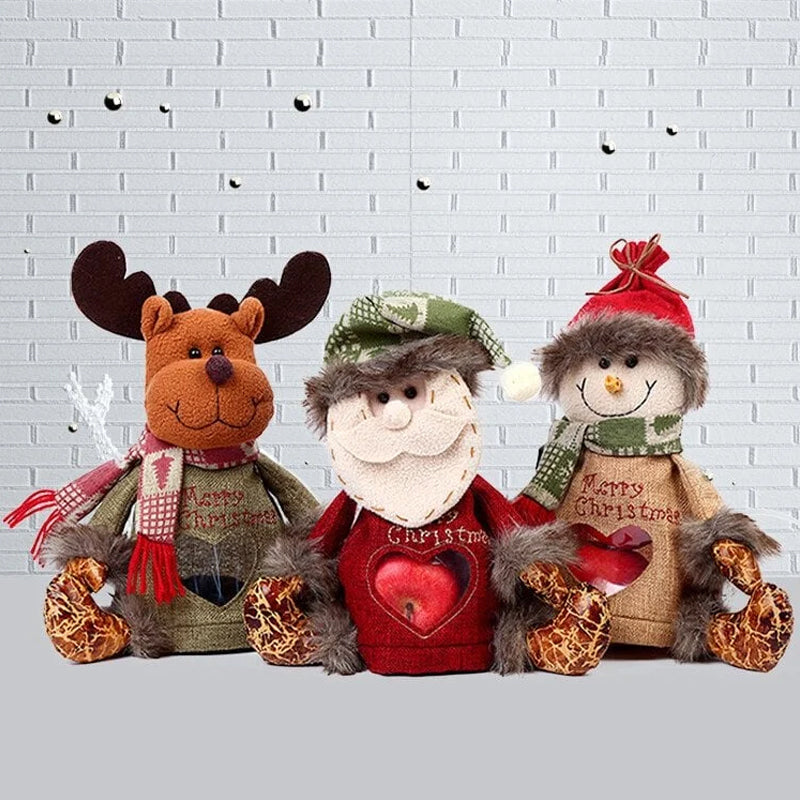 Frendorf | 🎁Weihnachtsgeschenkverpackung Geschenktüten mit Reißverschluss