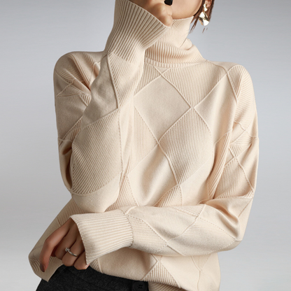 Frendorf | Kuscheliger  Damen Rollkragenpullover