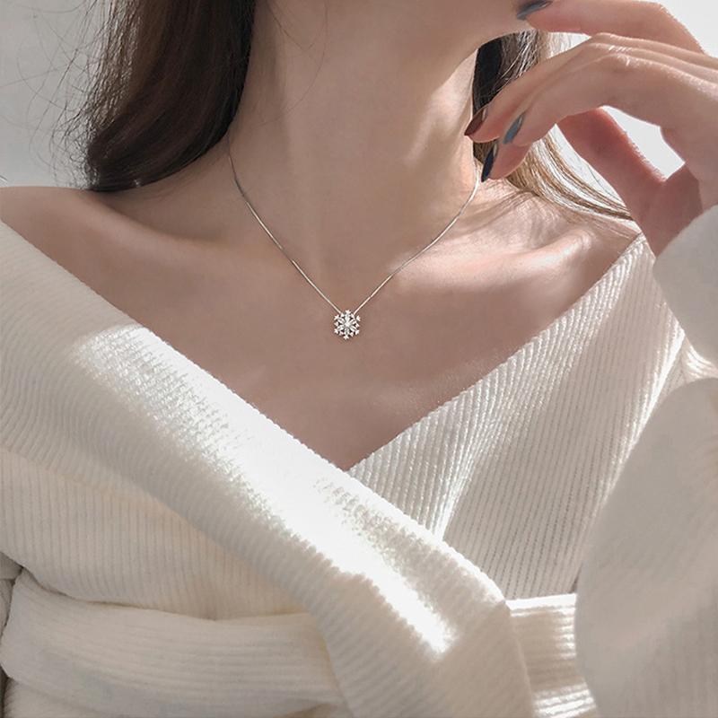 Frendorf | Glänzende Schneeflocke Kette