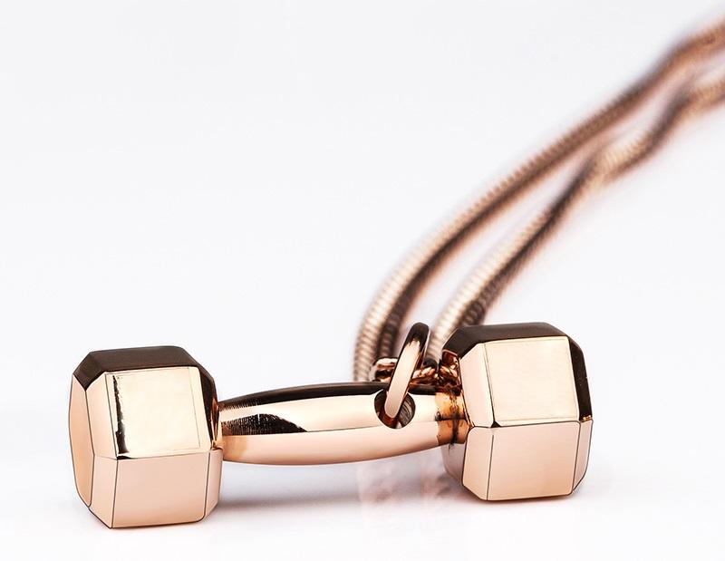 Frendorf | Coolste Kurzhantel-Halskette für Fitness-Liebhaber