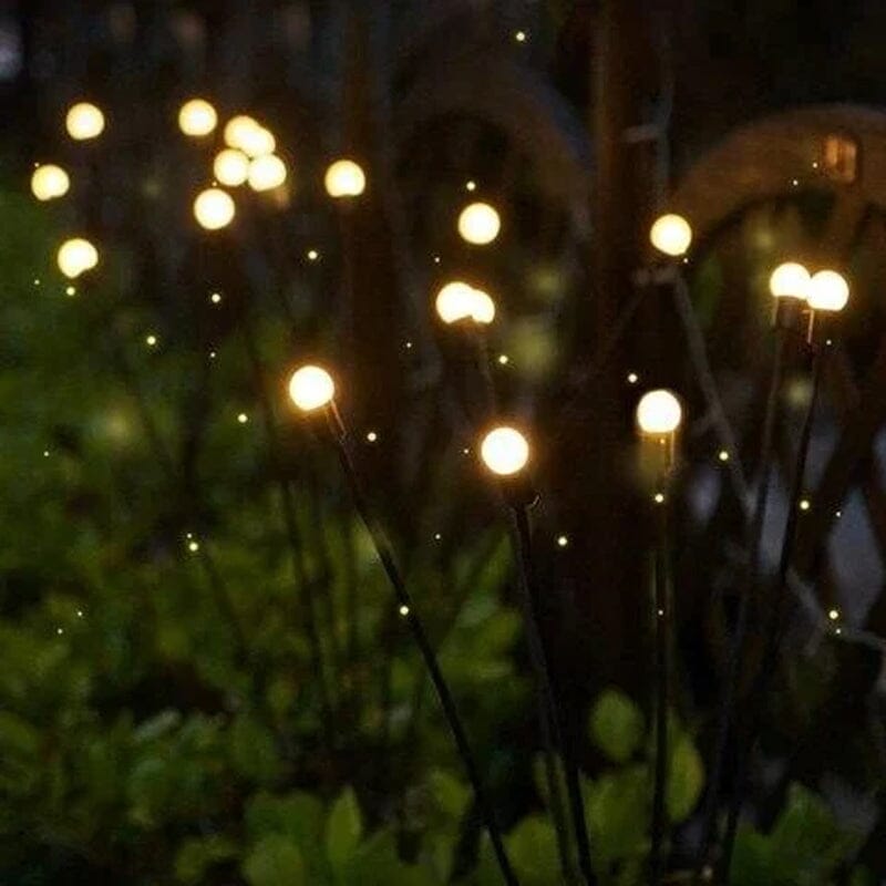 Solarbetriebene Glühwürmchen-Gartenleuchte