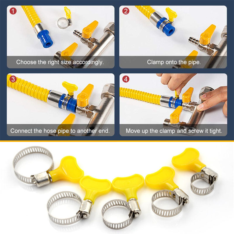 Frendorf | Edelstahl Schlauchschellen Set (20 Stück)