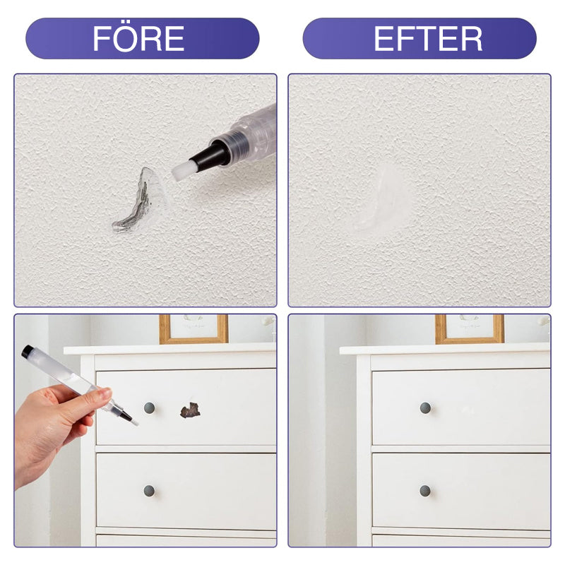 Multifunktionaler nachfüllbarer Touch-up-Farbstift Pinsel