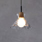 Frendorf | LumaCrystal Nordic Pendelleuchte | Klar geriffeltes Glas | 1-Licht | Skandinavisches Design | Deko für Zuhause