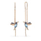 Frendorf | Elegante Kolibri Strass Ohrstecker