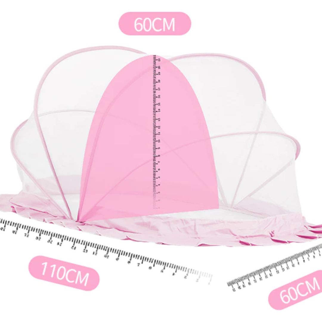 Frendorf | Baby Moskitonetz Zelt – Schutznetz für Babybett gegen Insekten und Mücken