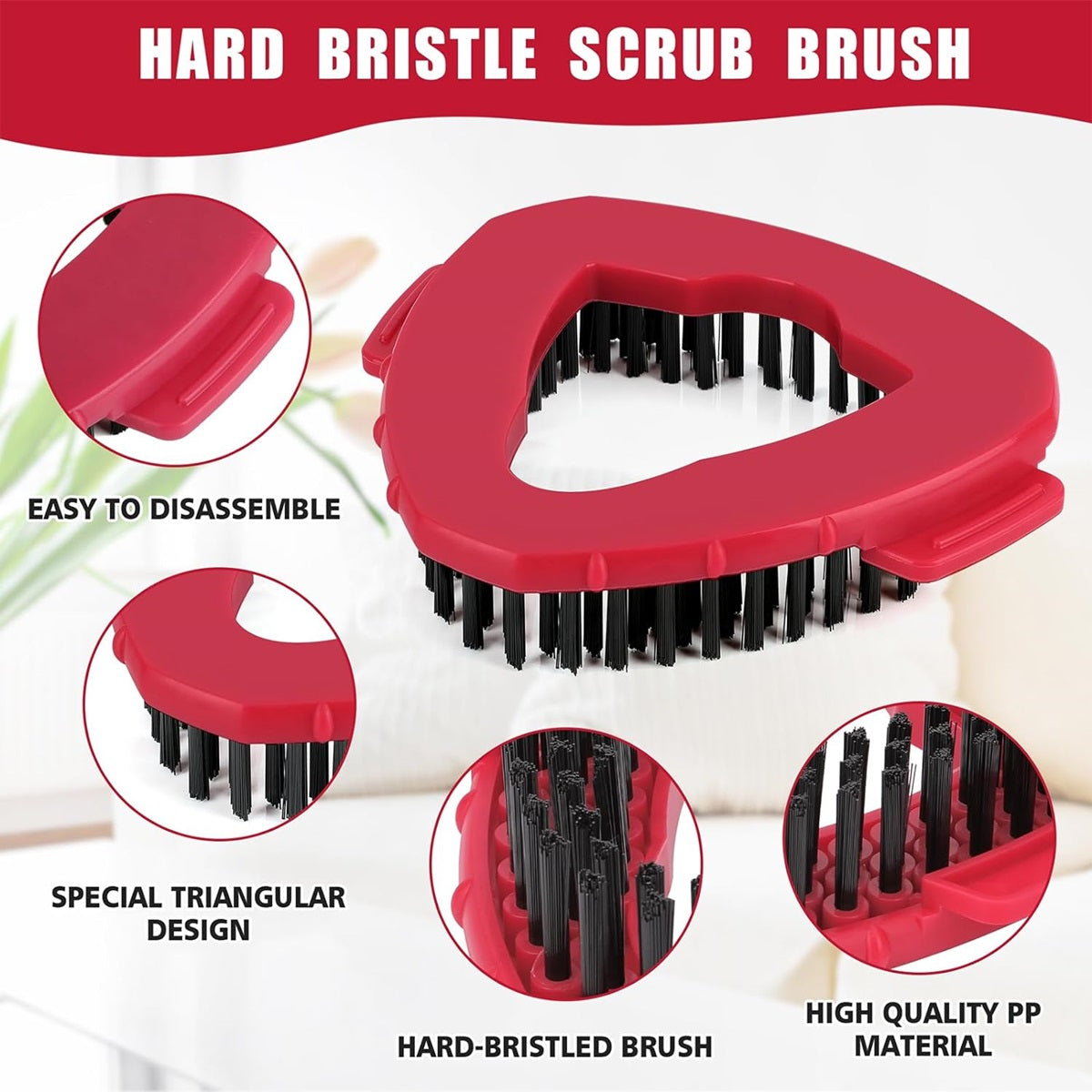 Frendorf | 2 PC Schrubbbürsten-Ersatzkopf für O Cedar EasyWring Spin Mop 1 Tank System