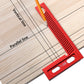 Frendorf | 160/200mm Quadrat T-Typ Risswerkzeug Markierungswerkzeug