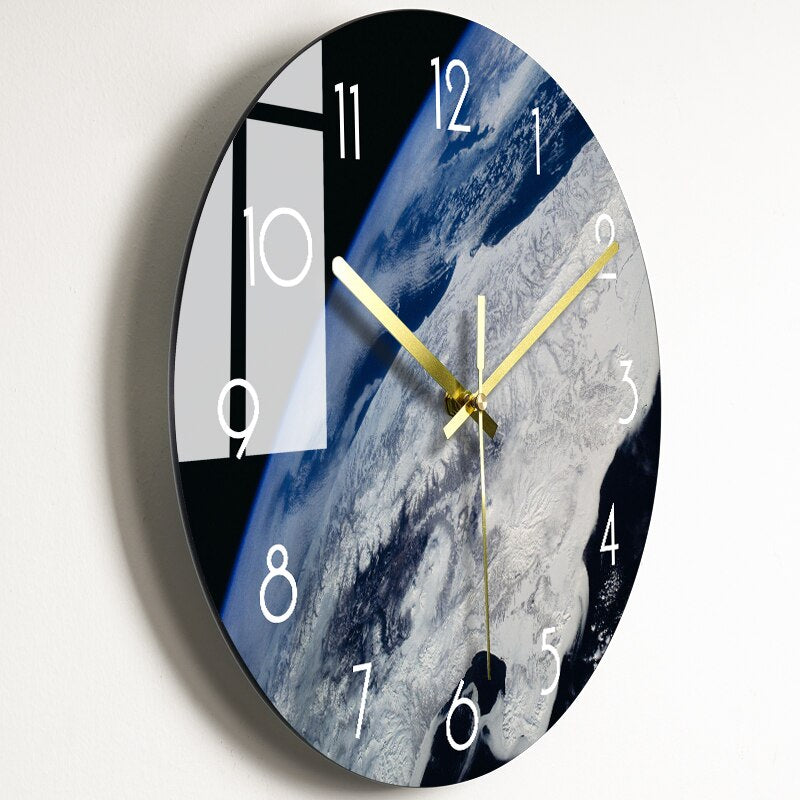 Frendorf | GlassEra Elegante Wanduhr aus Glas – Modernes Design für Ihr Zuhause