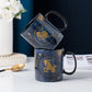 Frendorf | 12 Sternzeichen Tasse Kobaltblau Keramische Kaffeetasse