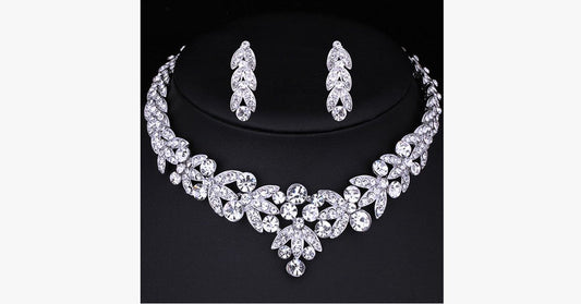 Frendorf | Blatt Choker Halskette Set