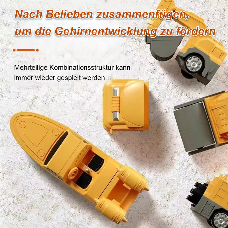 Frendorf | Magnetisches Transform-Engineering-Auto-Zusammenbauspielzeug