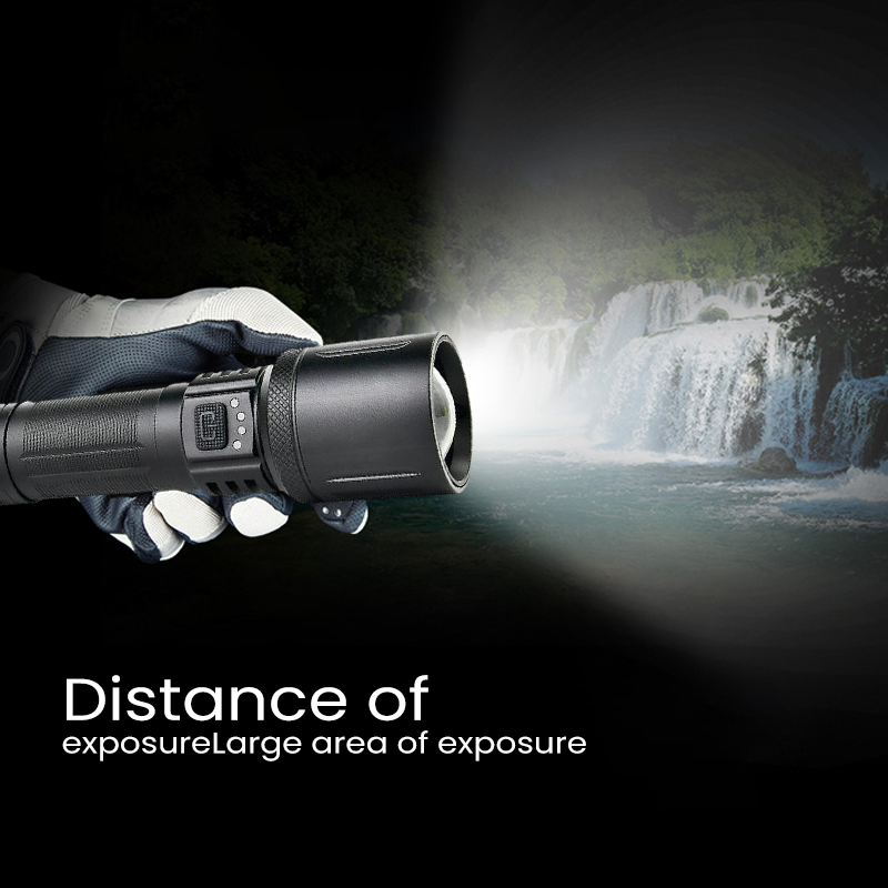 Frendorf | Outdoor Ultra-helle Laser wasserdichte Taschenlampe