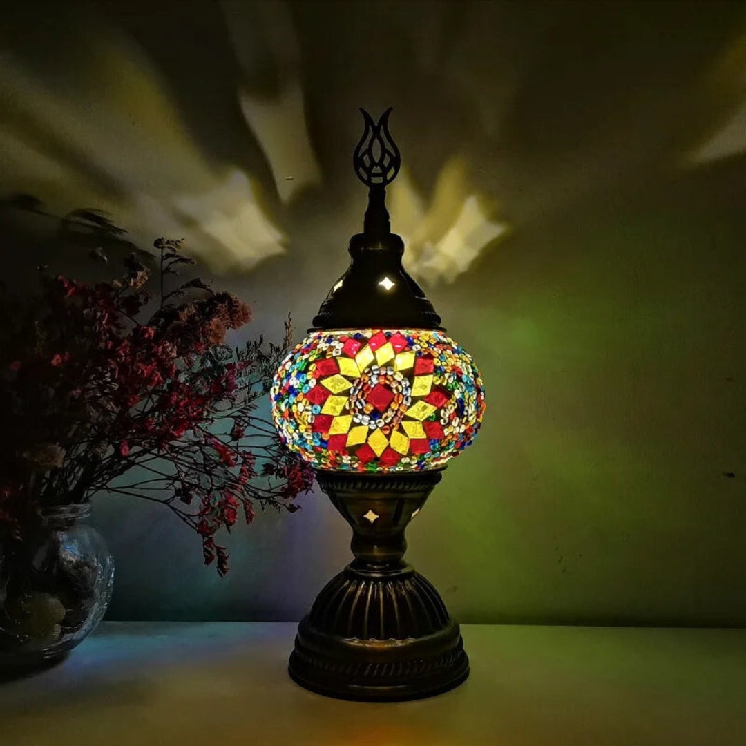 Frendorf | Mosaik Bunte Muster Tischlampe