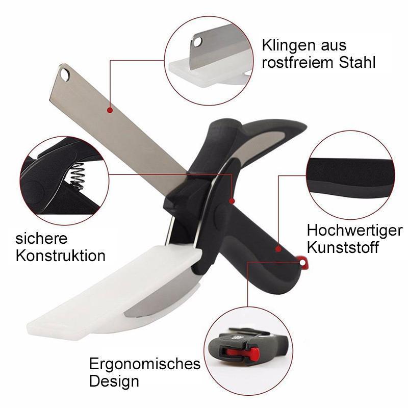 EdgeCut | Vielseitige Edelstahl-Küchenschere