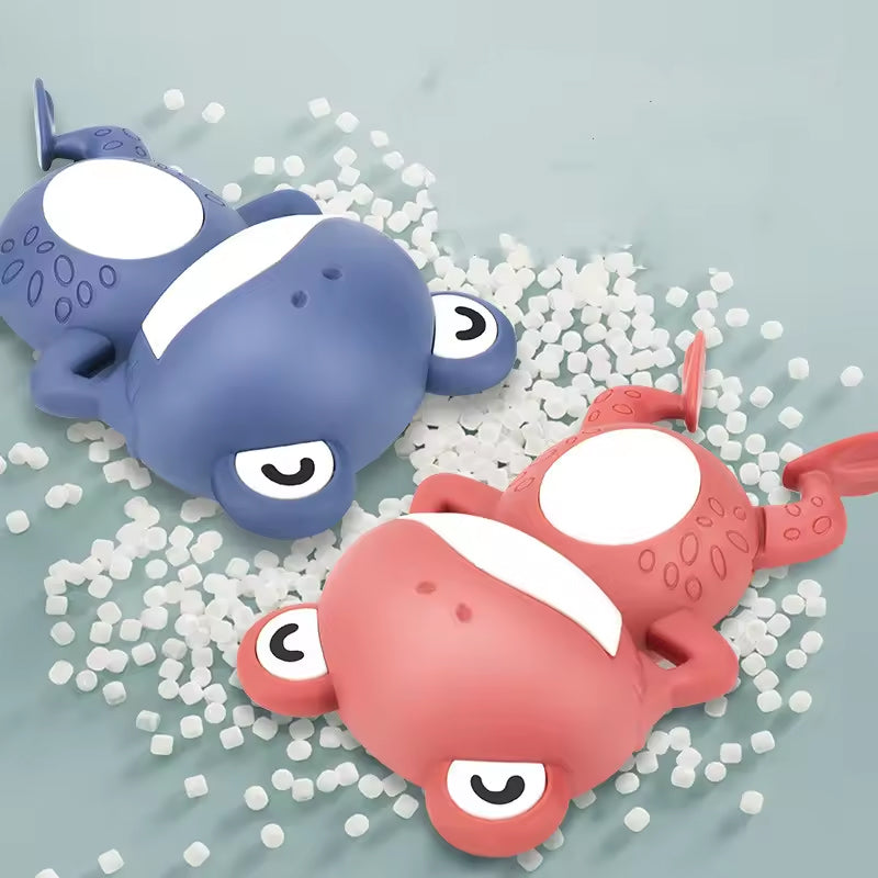 Frendorf | Baby Shower Uhrwerk Süßes Tier Schwimmender Frosch