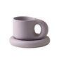Nordic Minimalist Süße Dicke Tasse