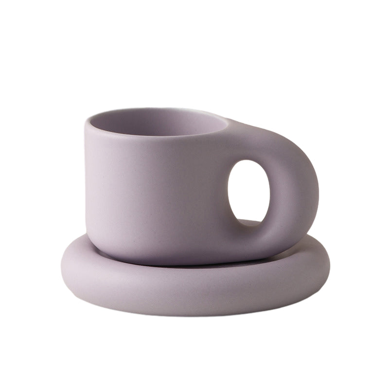 Nordic Minimalist Süße Dicke Tasse