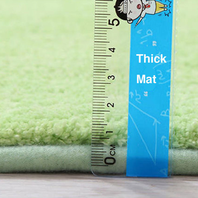 Beige Solide Getuftete Badematte
