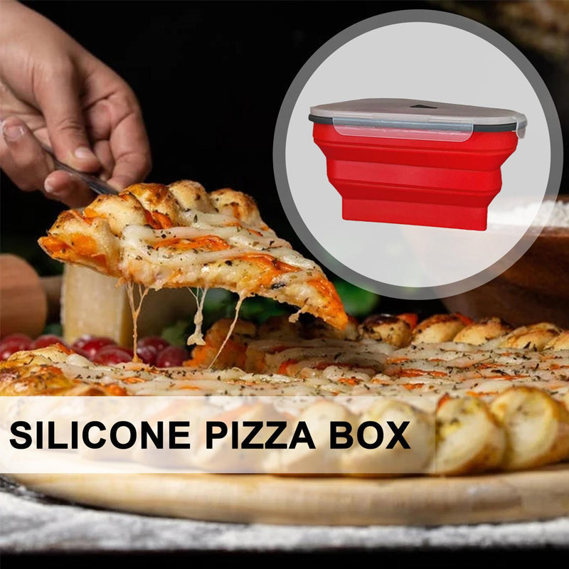 Frendorf | Zusammenklappbarer luftdichter Pizza-Behälter