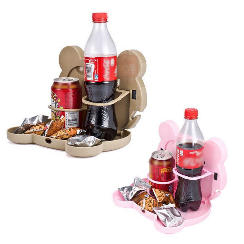 Frendorf | Auto Rücksitz Klappbarer Tablettständer für Lebensmittel