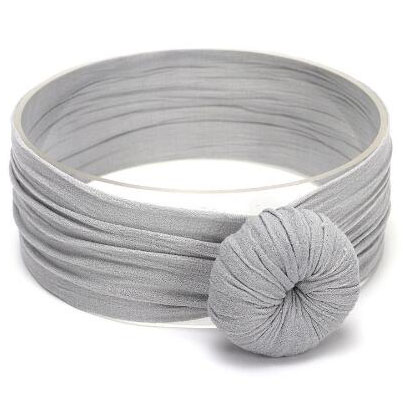 Frendorf | Baby Turban Stirnband Mädchen – Weiches Knotenmuster Haarband