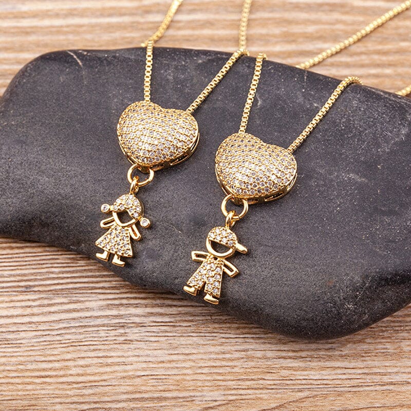 Frendorf | Liebe und meine Kinder - Mutterliebe Halskette