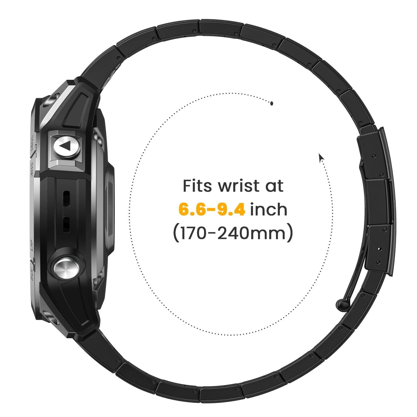 Frendorf | Titanium Band Pro für Garmin Fenix 8 7X 6XP