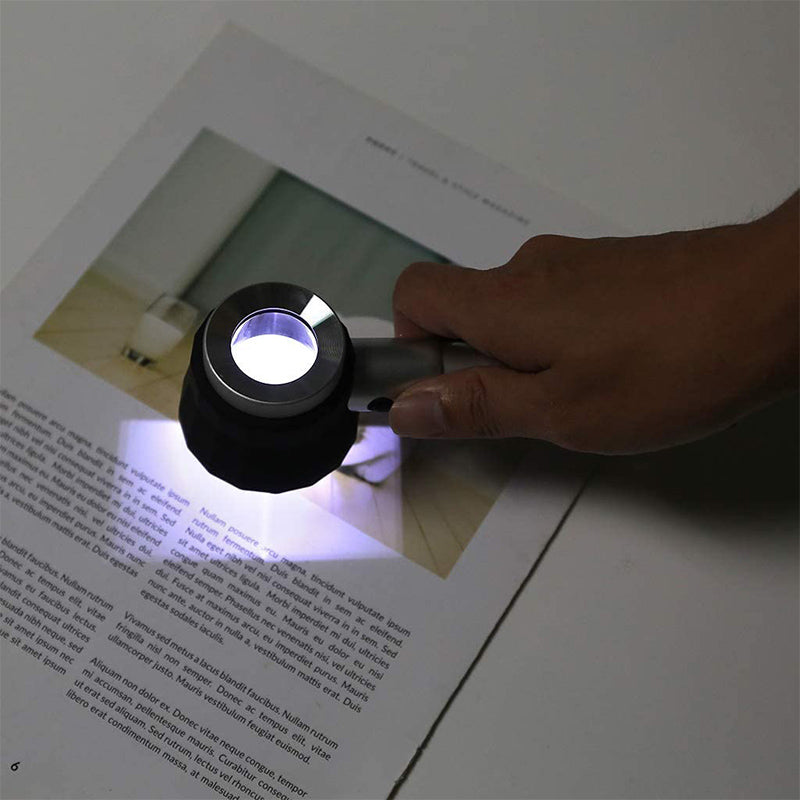 Frendorf | 10X Lupe mit Skala und LED Licht
