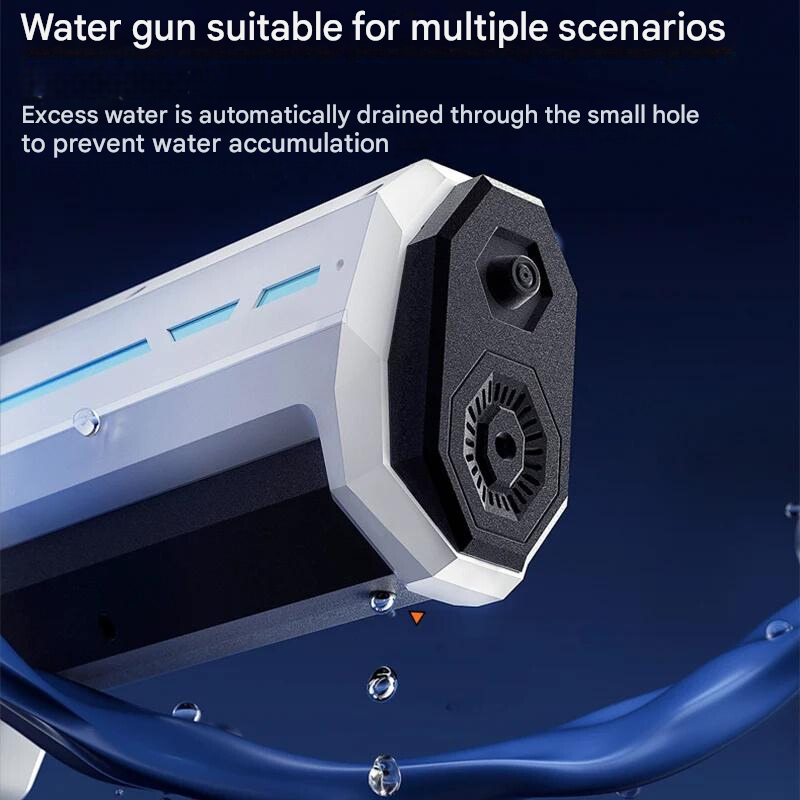 Frendorf | Automatische Wasserpistole mit 1L Tank & 10 m Reichweite – Sommerspaß pur