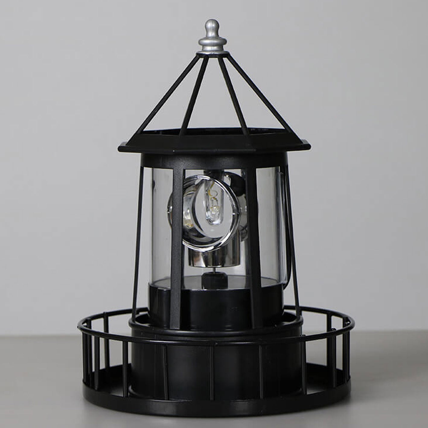 Frendorf | SolarSpin LED Gartenleuchte | Rotierender Turm | Solarbetrieben | Deko & Landschaftsbeleuchtung