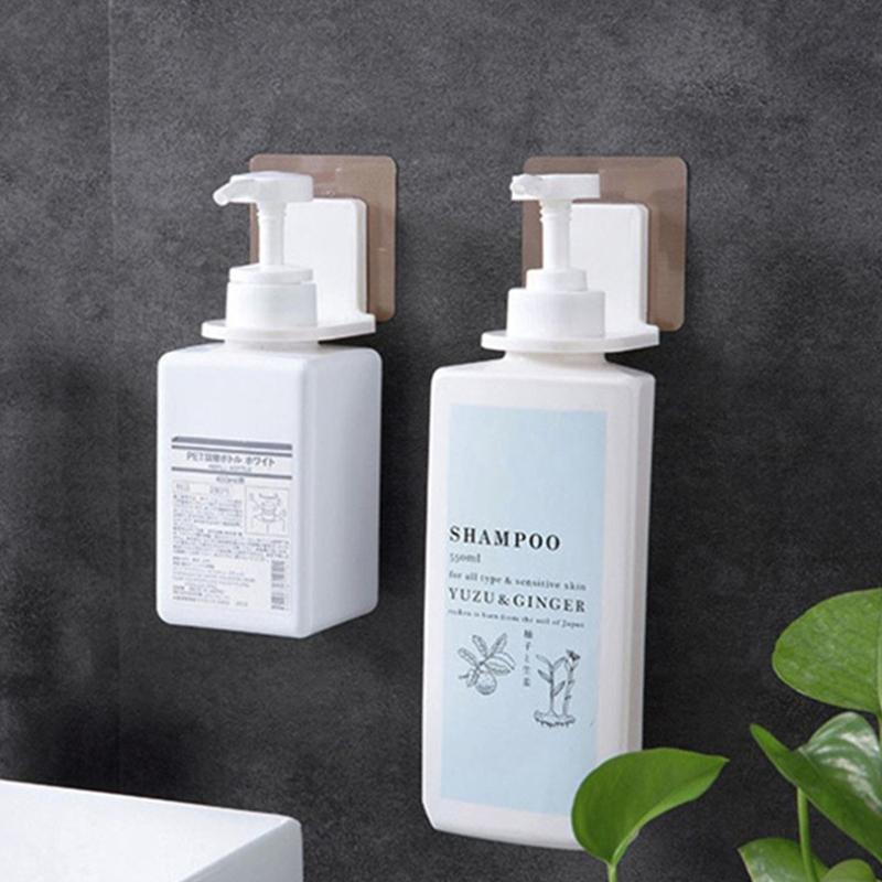Frendorf | Multifunktionaler Pumpflaschen-Spenderhalter Shampoo-Halter