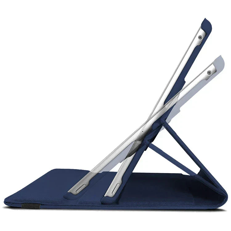Frendorf | 360-Grad Rotierendes Smart Leder Standhülle für iPad – Automatisches Schlaf/Wach, Schützende Hülle