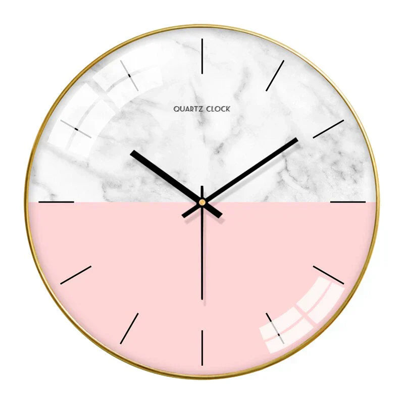 Frendorf | Skandora Silent Wanduhr – Modernes minimalistisches Uhr für nordisches Interieur