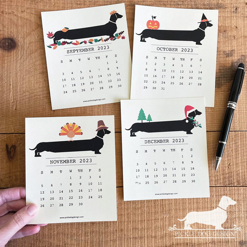 Frendorf | 2023 Dackel Kalender