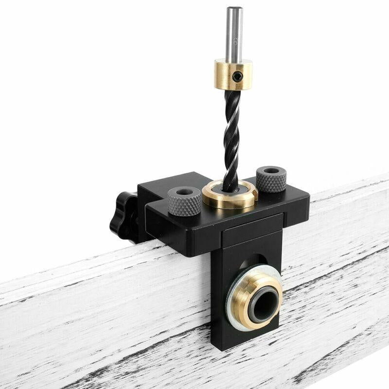 Frendorf | 3 in 1 verstellbare Holzverarbeitung Bohr Locator Stanzer Werkzeuge