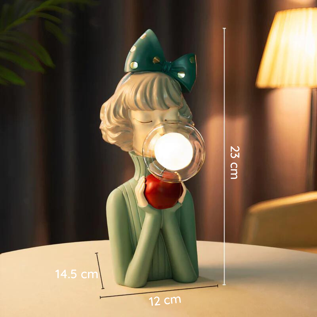 Frendorf | GlowSisters Designer Tischlampe | Handgefertigt & Elegant | Perfekte Deko für Zuhause