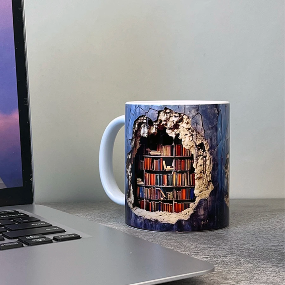 Frendorf | 3D Bücherregal Becher